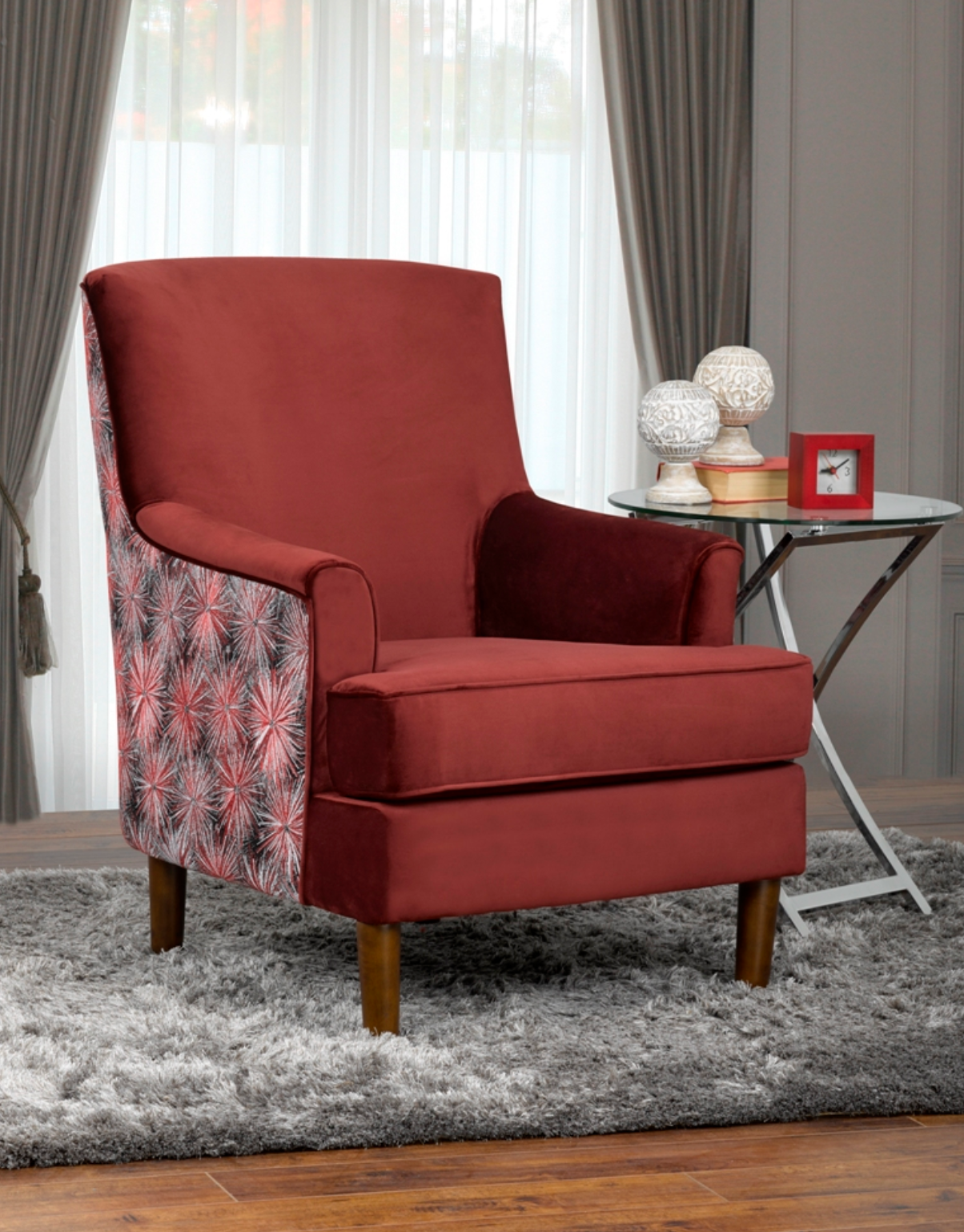 Ophelia Accent Chair Living Room Furniture Made In Canada