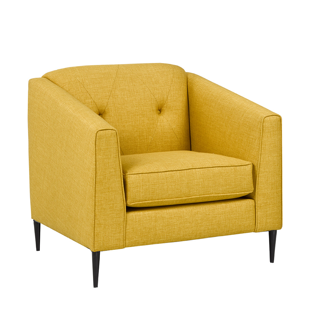 Avola Chair - Mustard